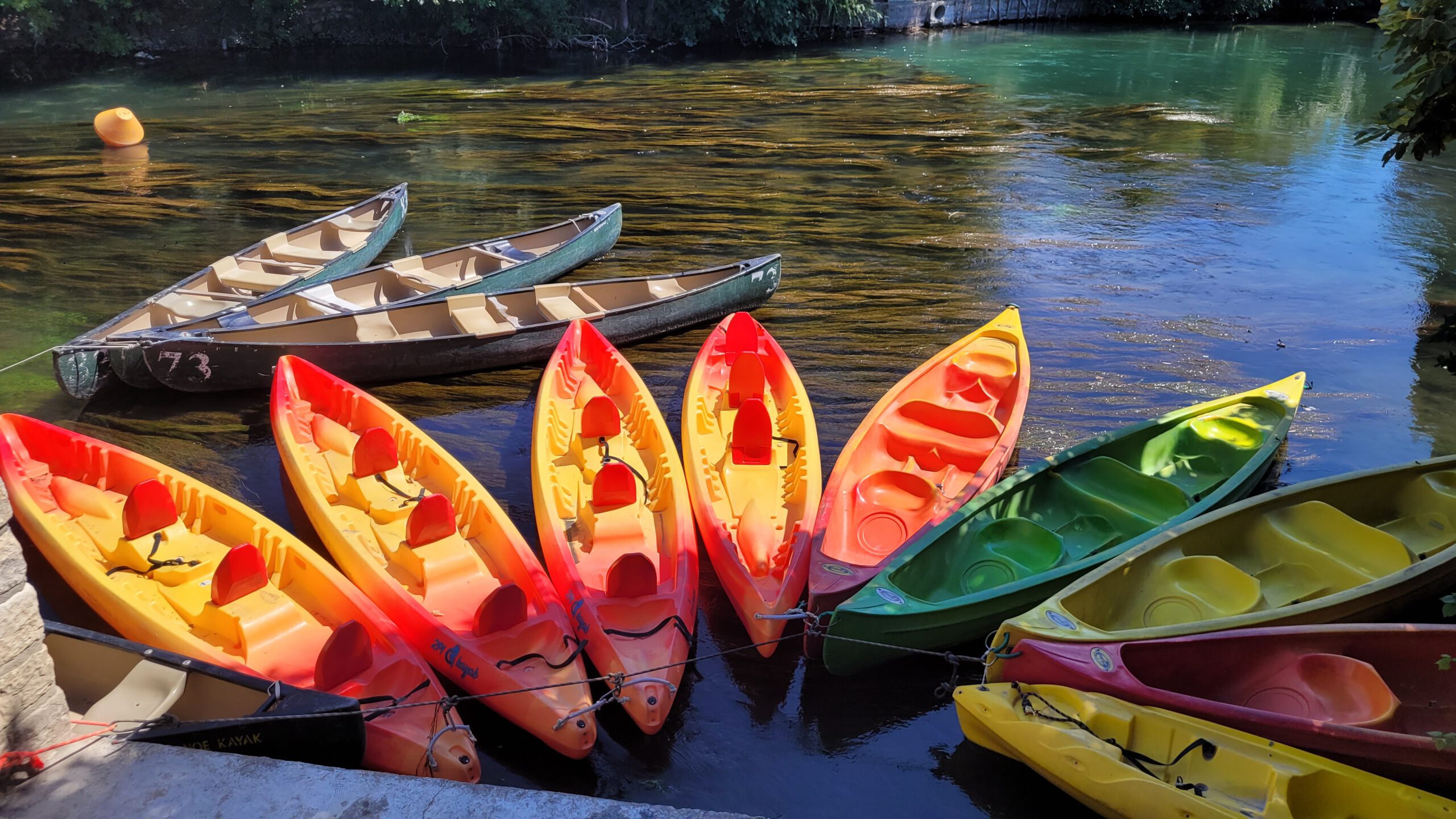 Le club de canoë kayak Le Thor sur la Sorgue